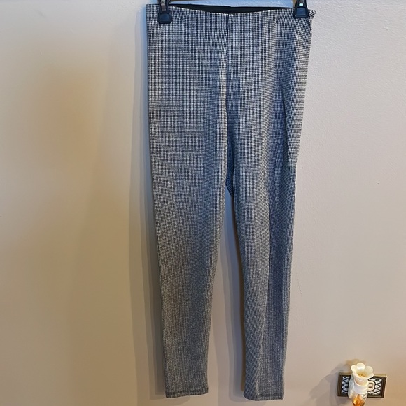 ZARA BASIC COLLECTION LEGGING pants SET OF 2 / bundle size Small patterned - Picture 8 of 9